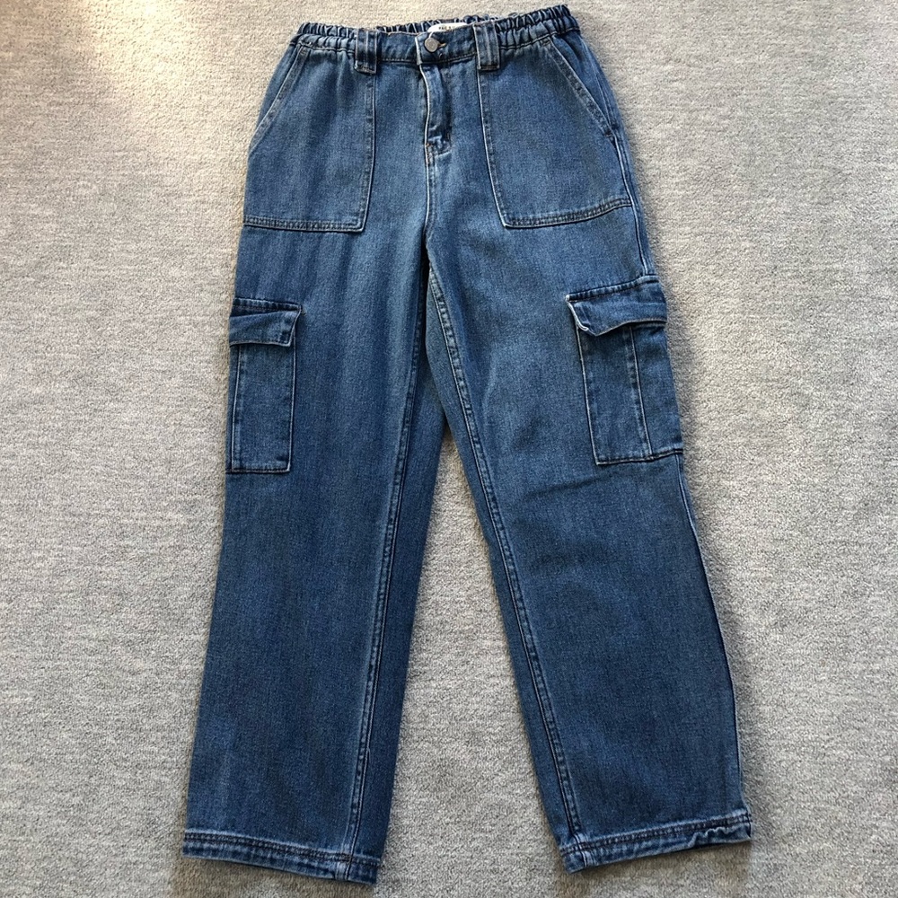 PacSun High Rise Elastic Waist Jeans - Picture 1 of 4